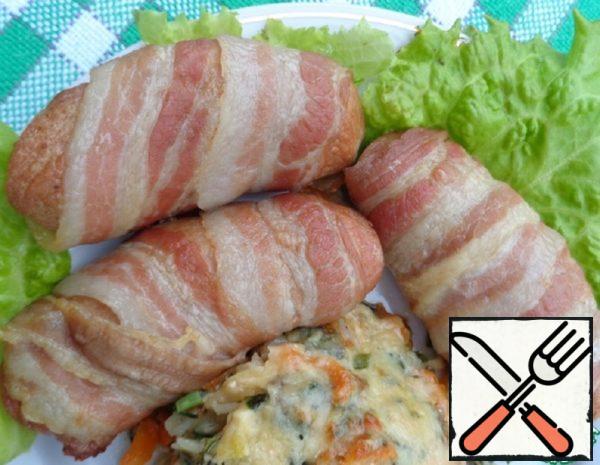 Sausages in Bacon Recipe