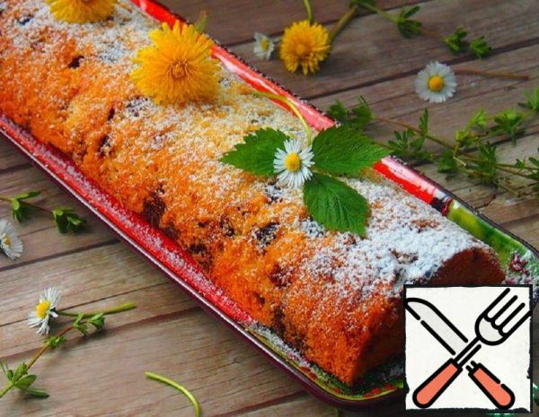 Two-Tone Cake with Jam Filling Recipe