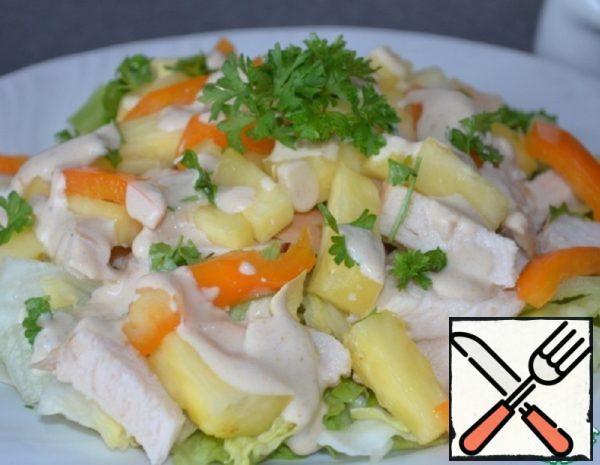 Chicken and Pineapple Salad Recipe