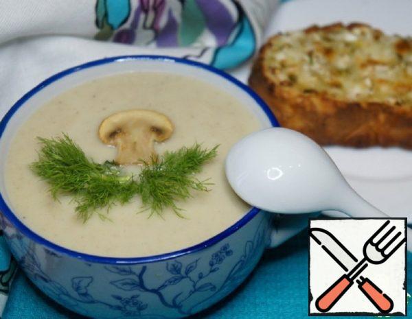 Mushroom Soup with Fennel Recipe