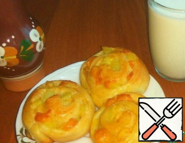 Rolls with Potatoes and Cheese Recipe