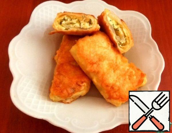 Cabbage Rolls with Egg and Cheese Recipe