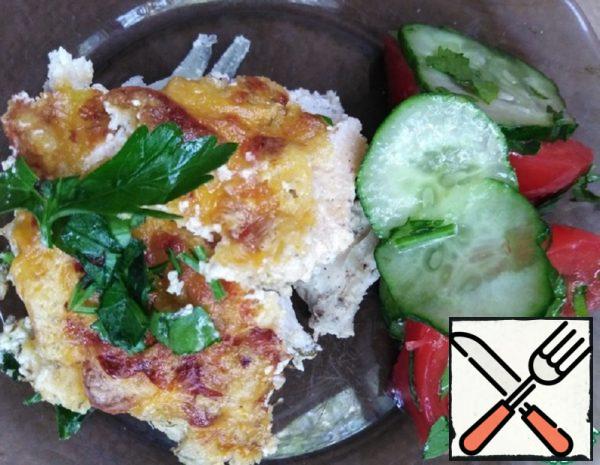 Chicken in Cheese Sauce Recipe