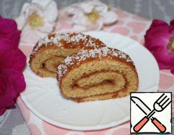 Sponge Roll made from Spelt Flour Recipe
