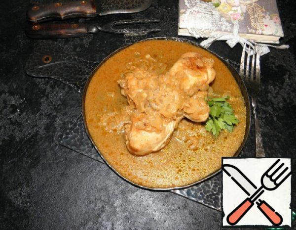 Chicken in the Sleeve in the "Family" Recipe