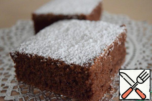 Now cut into any shape you like, sprinkle with powdered sugar!
