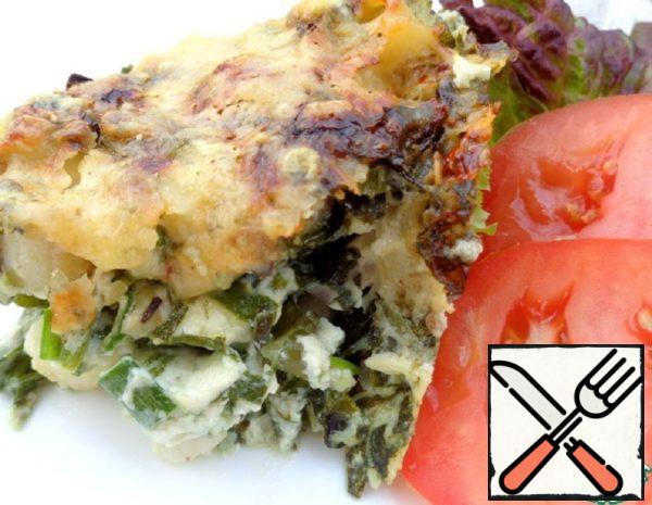 Spinach Casserole with Pasta Recipe