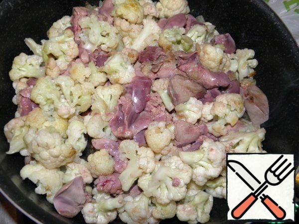 Fry quickly for just 1-2 minutes.
