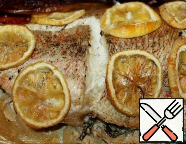 Baked Red Bass Recipe