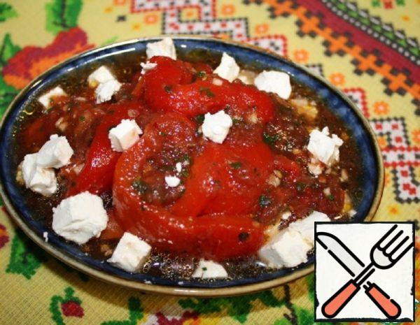 Bulgarian Pepper and Tomato Snack Recipe