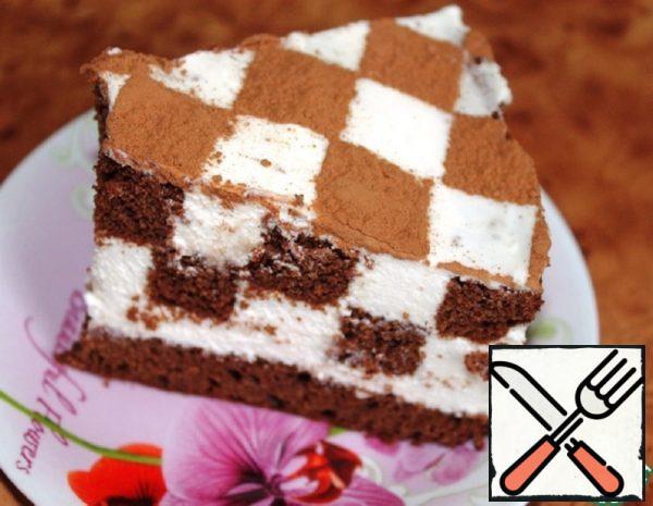Cake "Chess Board" Recipe