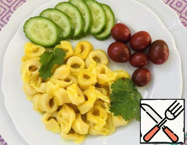 Tortellini with Turmeric Recipe