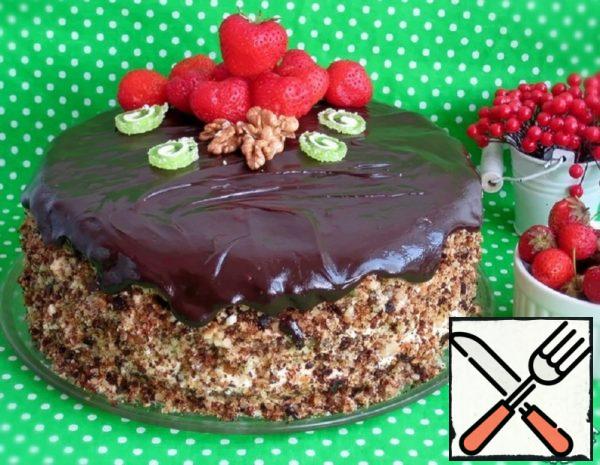 Strawberry-Nut Cake Recipe