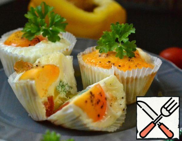 Muffins with Vegetables and Egg Recipe