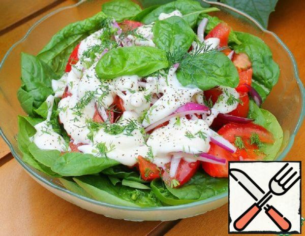 Spinach and Tomato Salad Recipe
