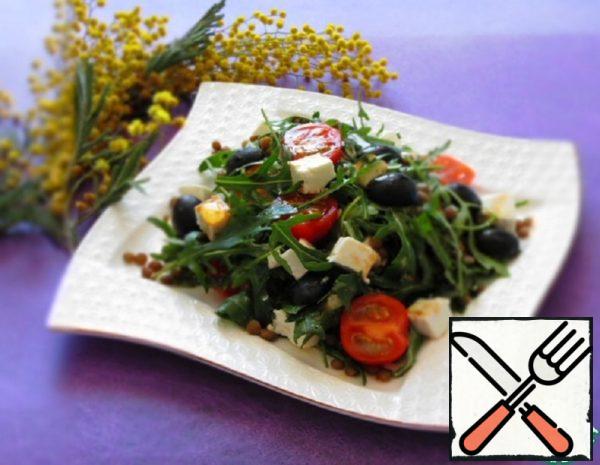 Spring Salad with Arugula and Feta Recipe