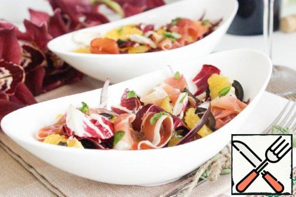 Bright Salad in Spanish Style Recipe