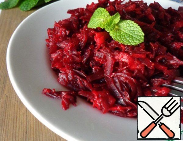 Warm Beet Salad with Ginger Recipe