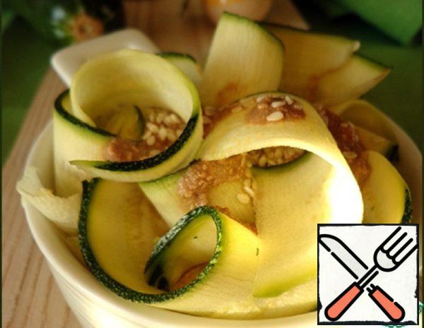 Zucchini Salad with Feta Recipe