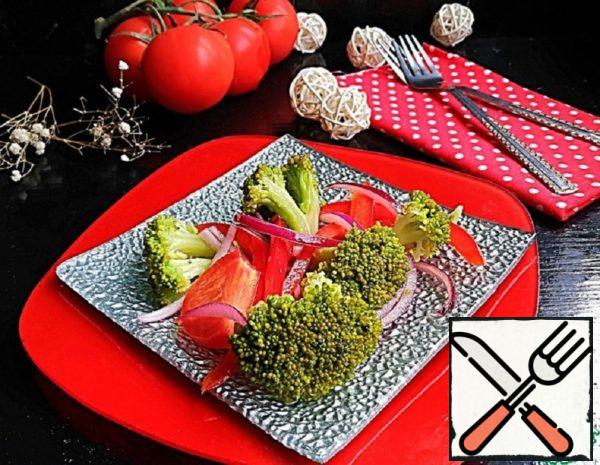 Salad with Vegetables and Broccoli Recipe