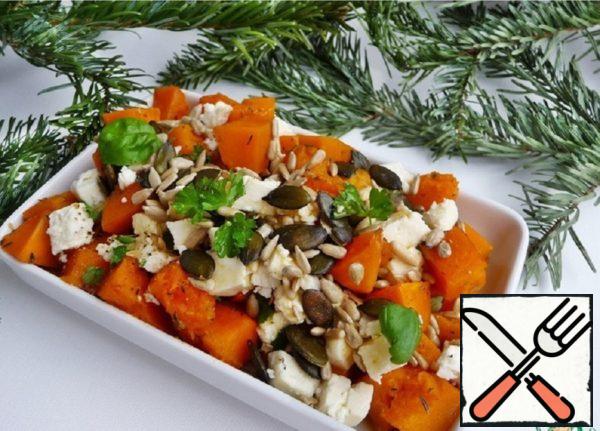 Baked Pumpkin Salad Recipe