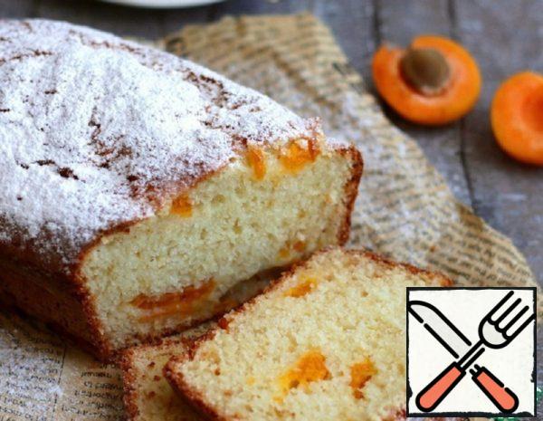 Curd Cake with Apricots Recipe