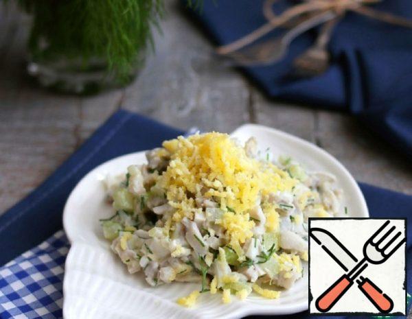 Salad with Squid and Celery Recipe