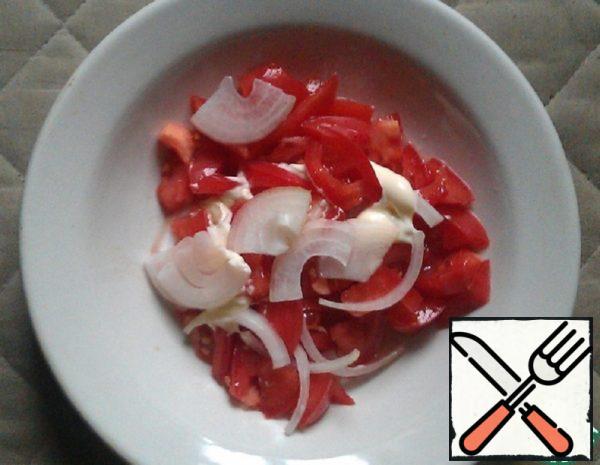 Salad with Tomatoes Recipe