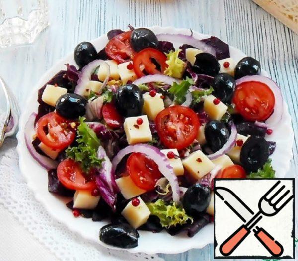 Salad with Olives Recipe