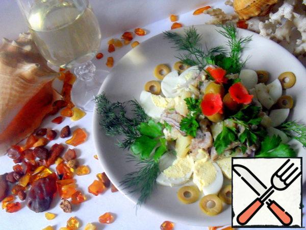 Salad with Herring and Potatoes Recipe
