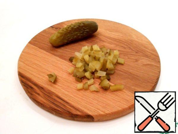 pickled cucumber.
