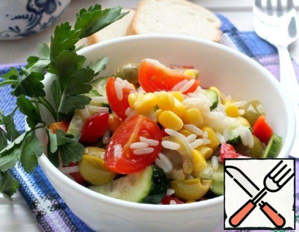 Rice Salad with Vegetables Recipe