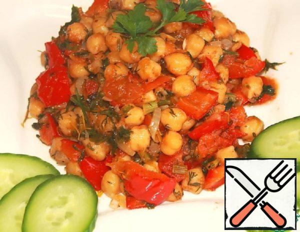 Braised Chickpeas with Vegetables Recipe