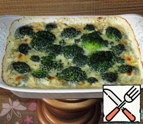 
The casserole is ready in 20 minutes.