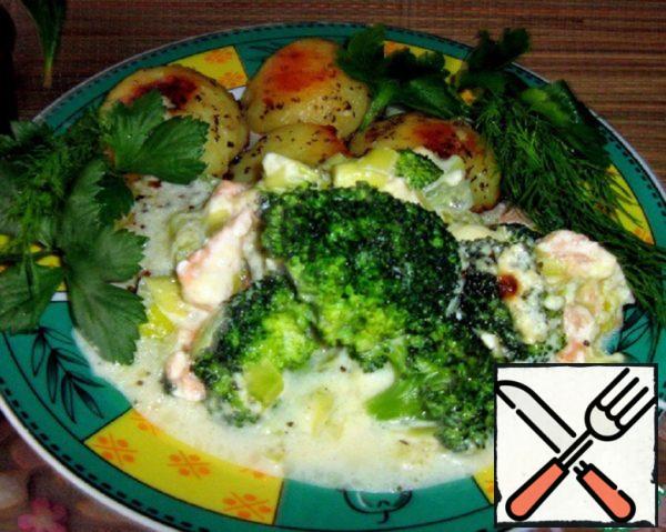 Salmon and Broccoli Casserole Recipe