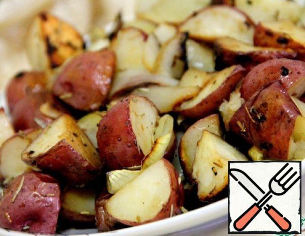 Baked Potatoes with Garlic Recipe