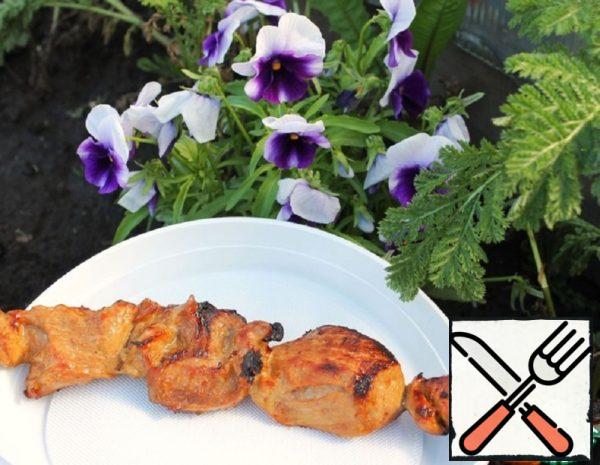 Pork Kebab with Oyster Sauce Recipe