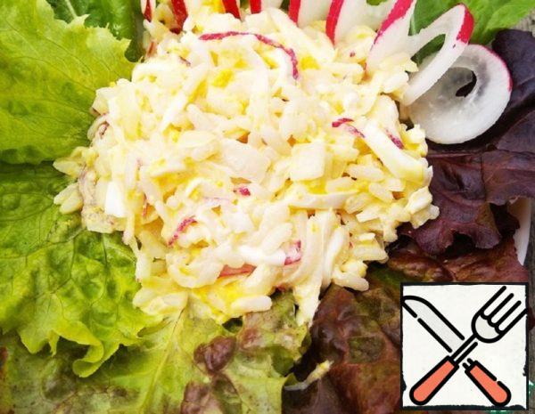 Salad with Rice Recipe