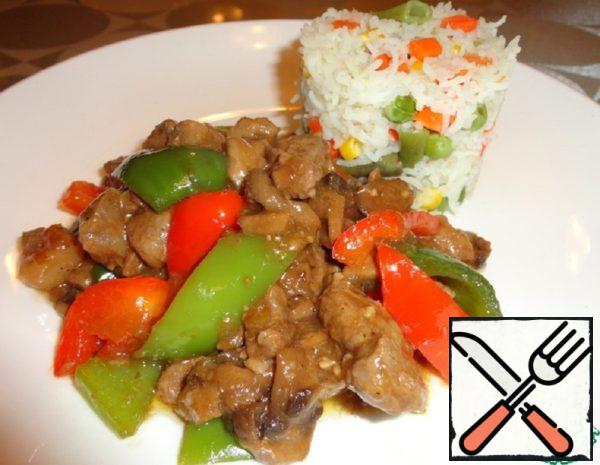 Pork with Mushrooms and Soy Sauce Recipe