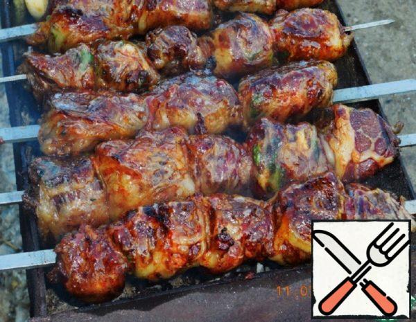 Pork Liver Kebab Recipe