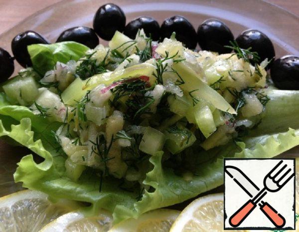 Salad with Olives Recipe