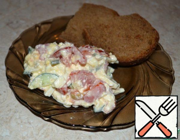 Summer Cottage Cheese Salad Recipe