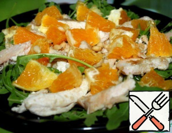 Salad "Orange Arugula" Recipe