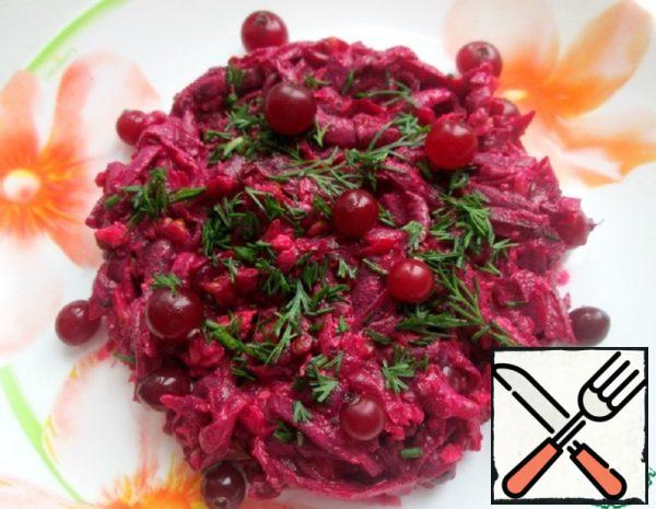 Beet Salad with Cranberries Recipe