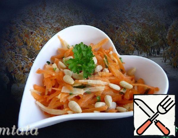Salad of Carrots and Apples with Nuts Recipe
