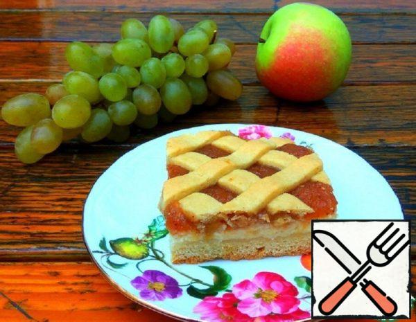 Pie with Cottage Cheese and Apples Recipe