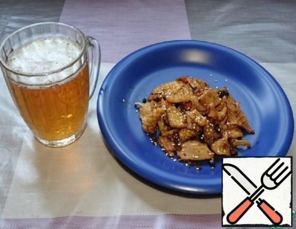 Fried Squids with Beer Recipe