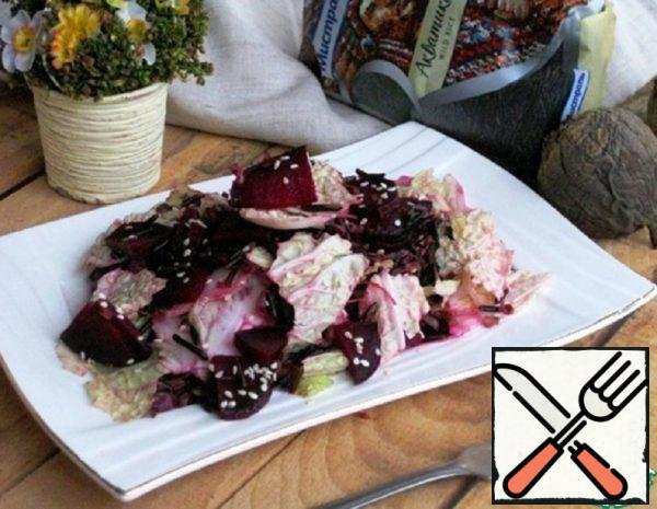 Wild Rice with Beets and Cabbage Recipe