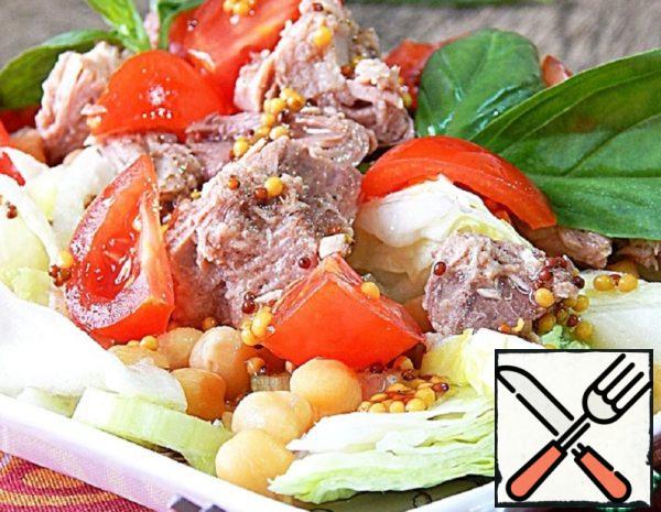 Chickpea and Tuna Salad Recipe