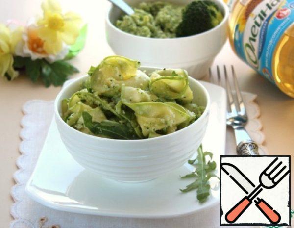Zucchini Salad with Pesto Recipe